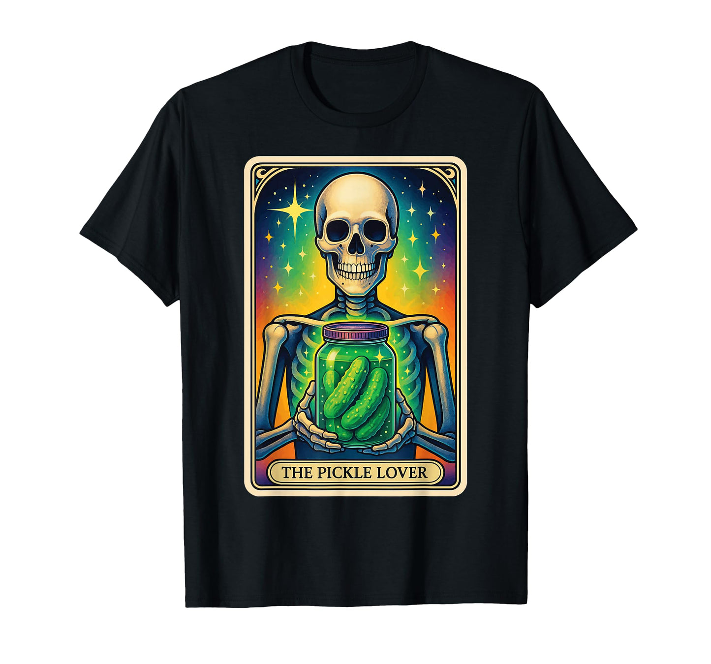 The Pickle Lover Tarot Card T-Shirt