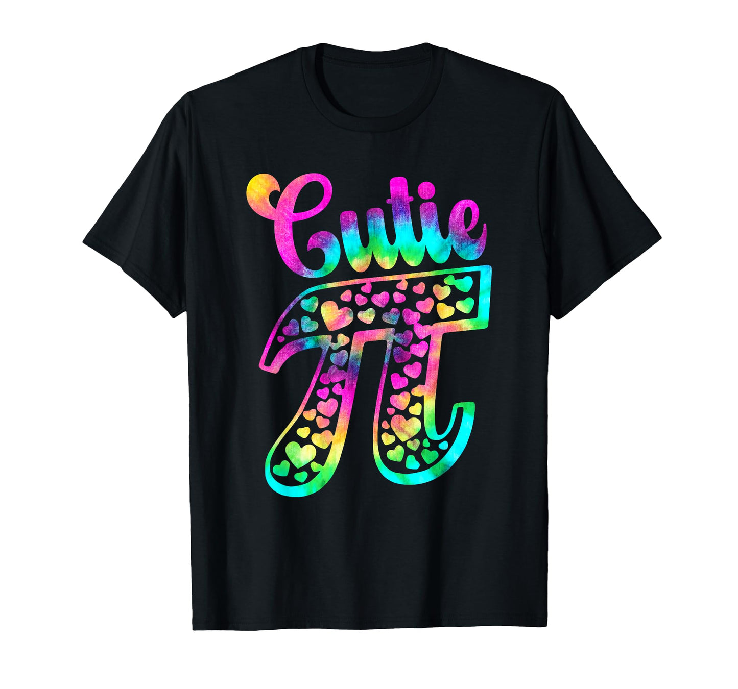 Tie Dye Funny Cutie Pie 3,14 Pi Number Symbol Math Science T-Shirt