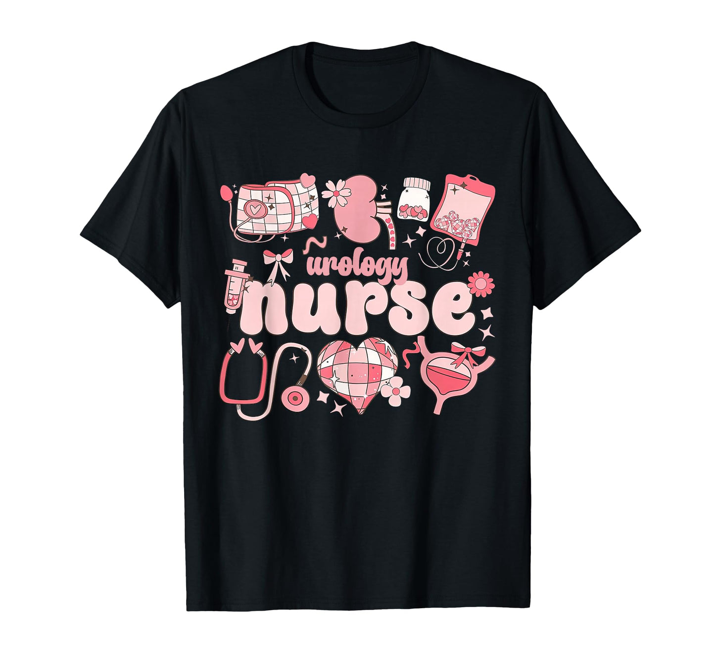 Urology Nurse Valentines Urologist Nephrologist Kidney Squad T-Shirt