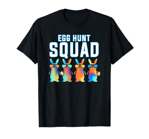Egg Hunt Squad Rabbit Bunny Happy Easter Day Men Women Kids T-Shirt