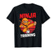 Ninja in Training Costume Party Warrior Boys Girls Kids T-Shirt