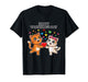 Happy Valentine’s Day Cute Cats Love Heart Cartoon T-Shirt