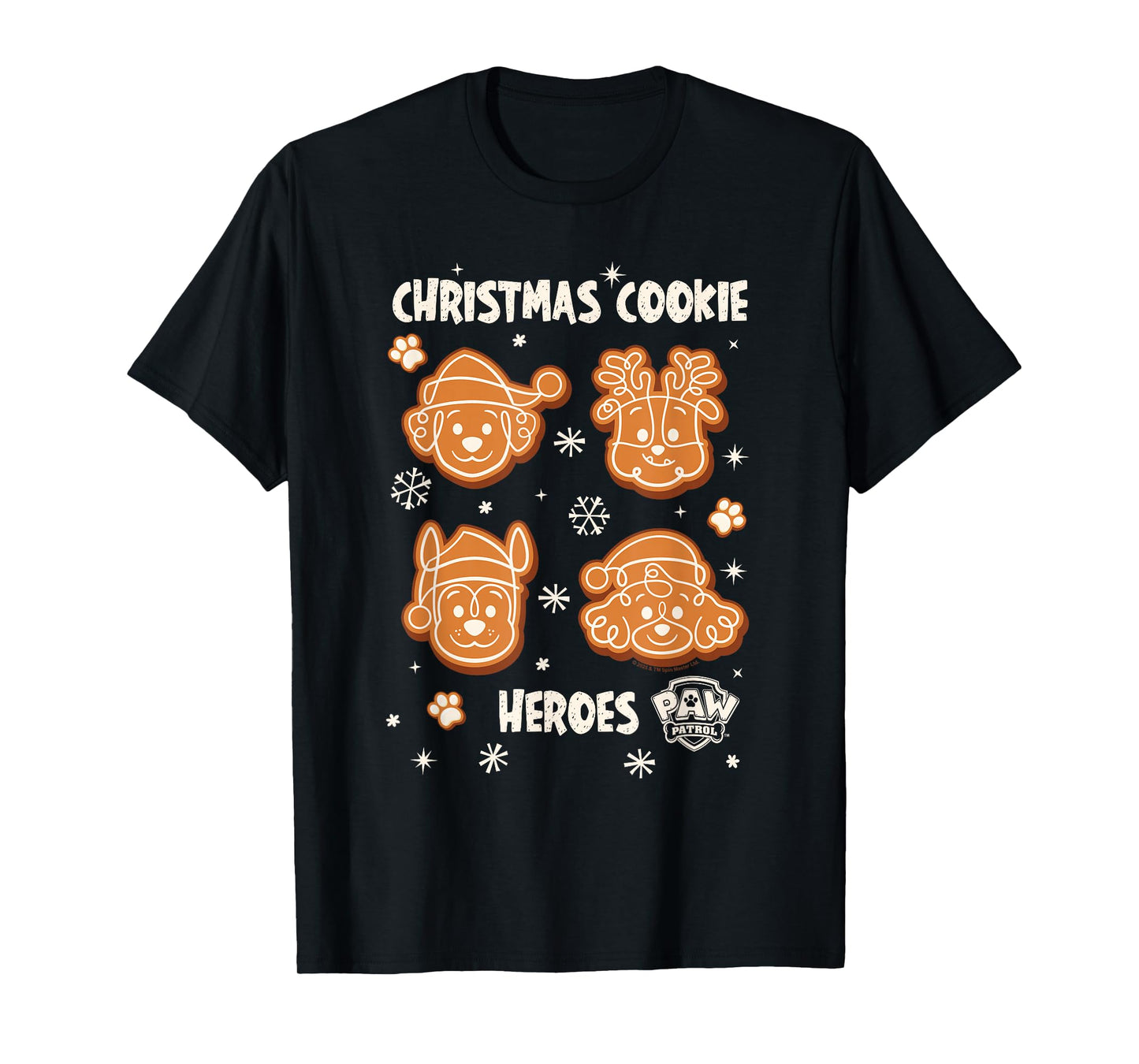 PAW Patrol Christmas Cookie Heroes T-Shirt