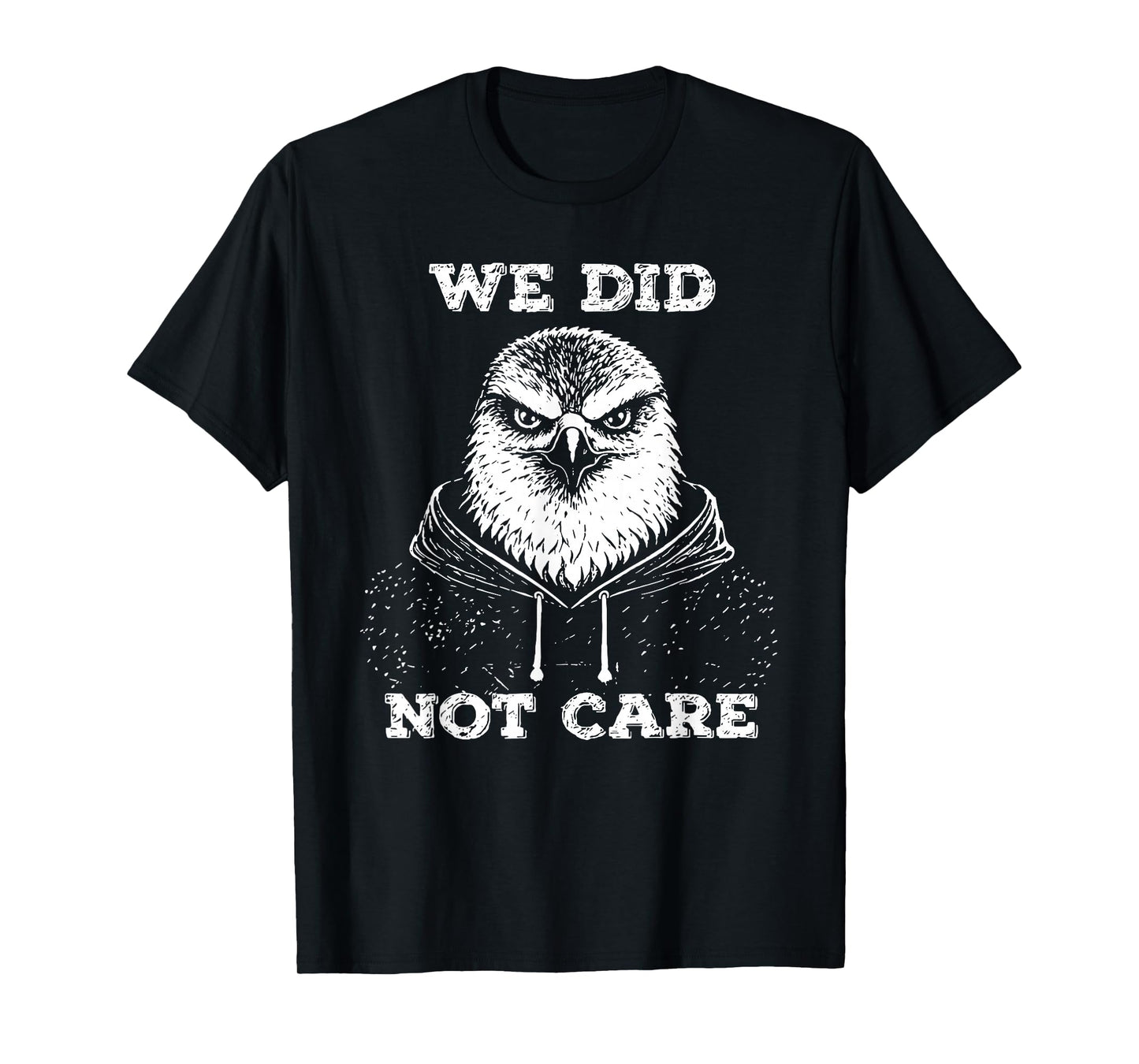 We Did Not Care Retro Vintage T-Shirt