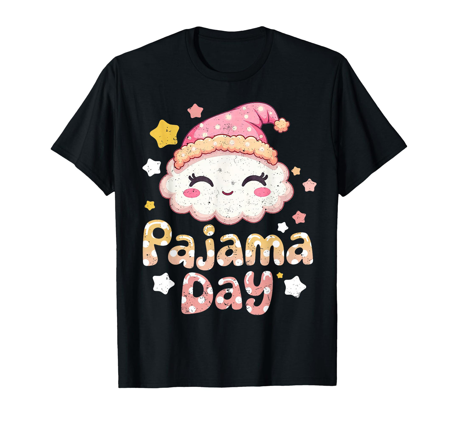 Pajama Day School Spirit Week Cute Cloud Teacher Student T-Shirt