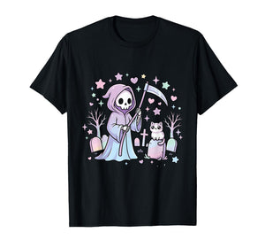 Skeleton Skull Cat T-Shirt