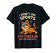I Don't Do Sports Do Sarcasm Sarcastic Funny Cat Graphic T-Shirt