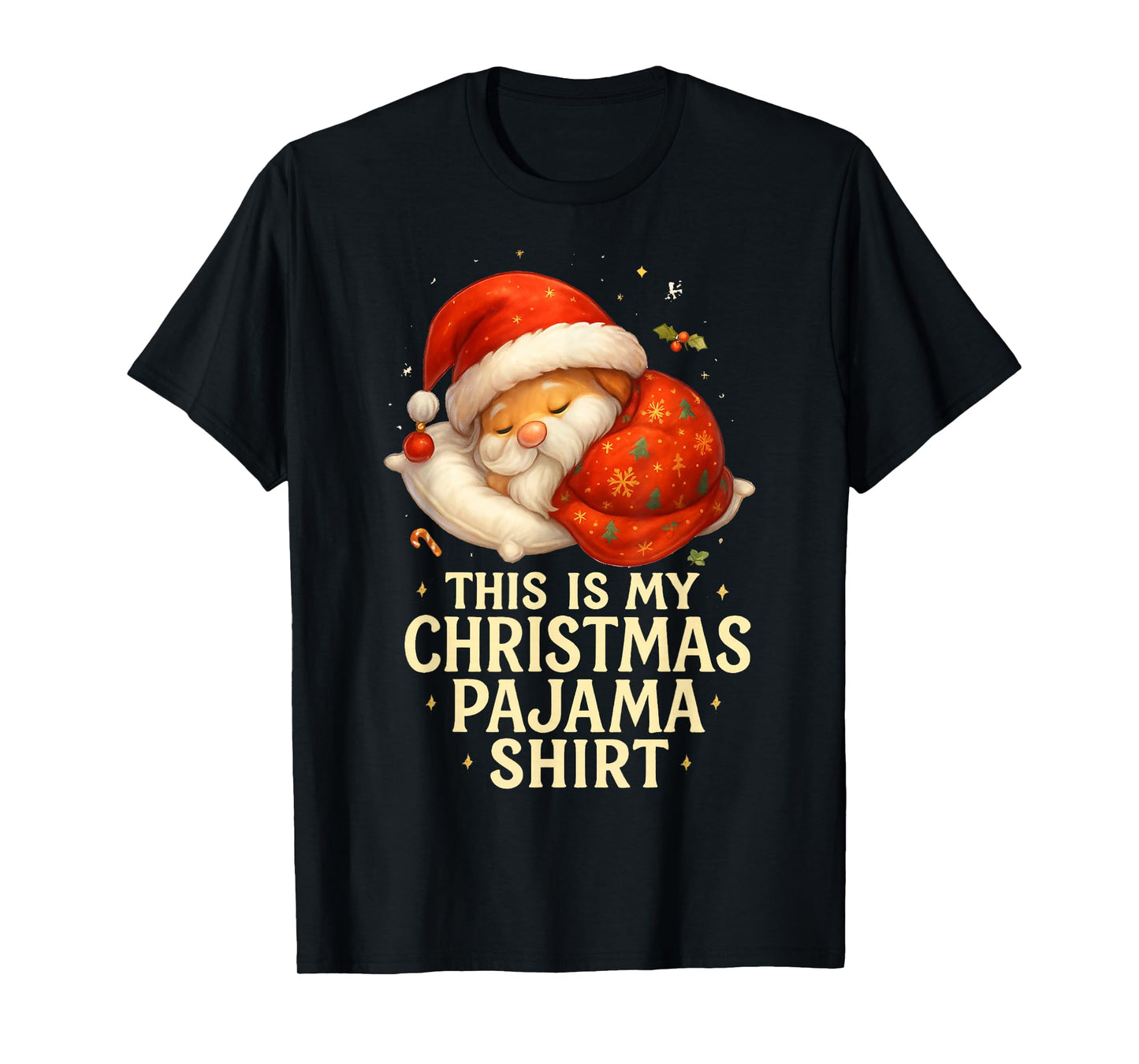 Christmas Gnome Christmas Pajama Xmas T-Shirt