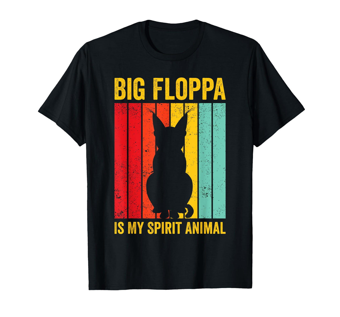 Big Floppa Caracal Retro Big Floppa is My Spirit Animal T-Shirt