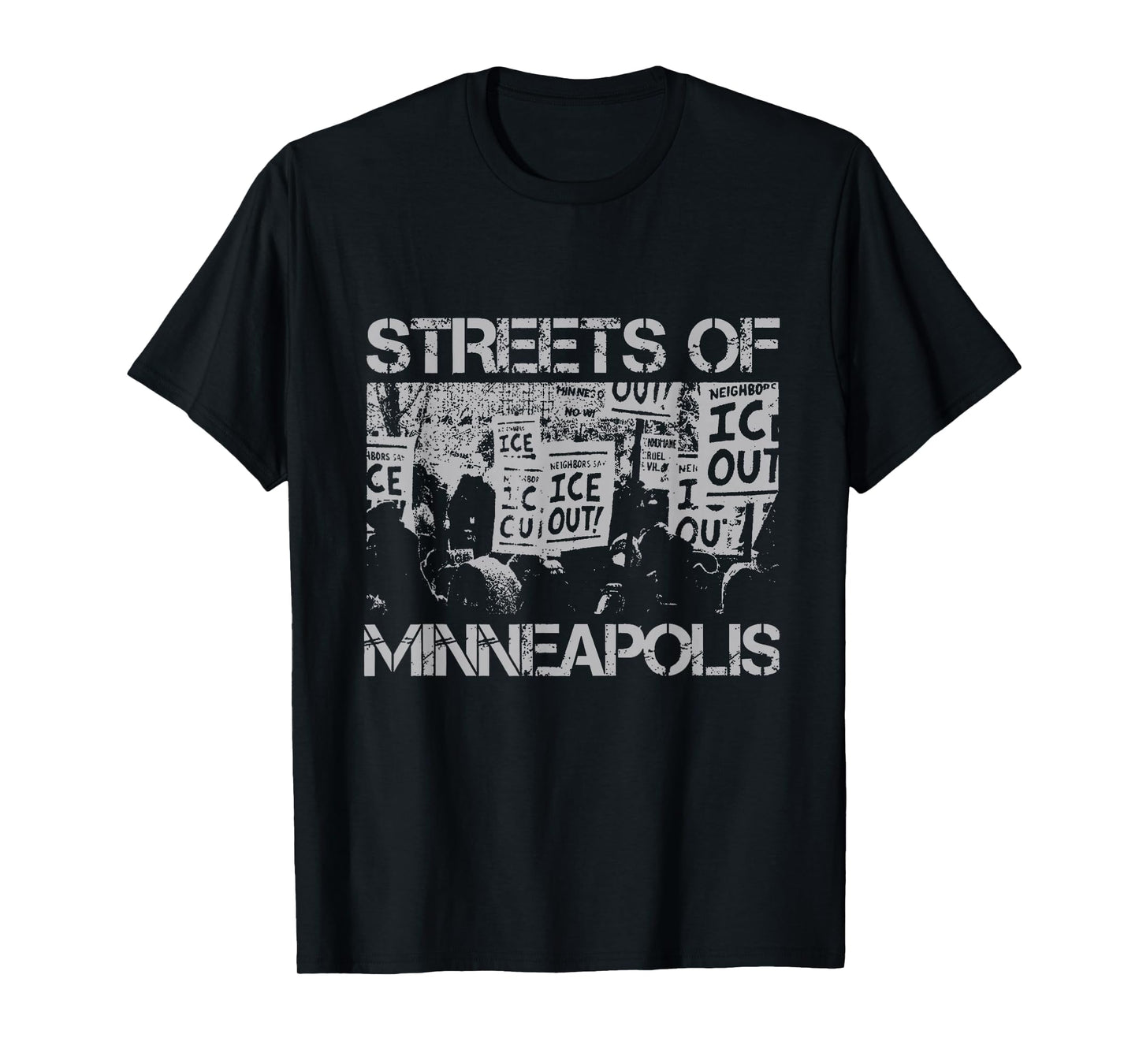 Streets of Minneapolis Right Now, Ice Out T-Shirt