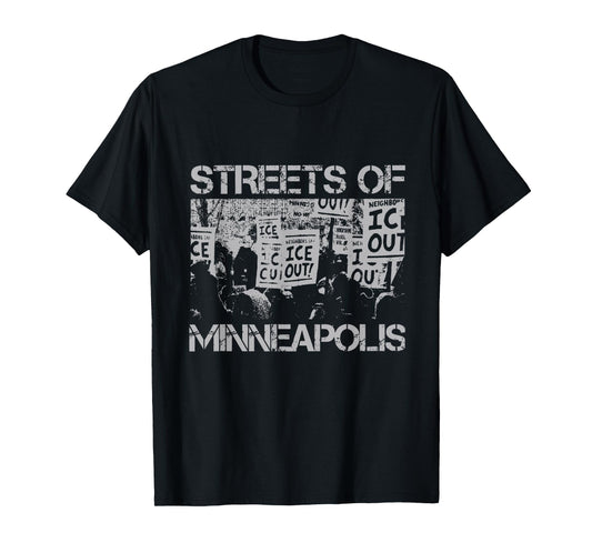 Streets of Minneapolis Right Now, Ice Out T-Shirt