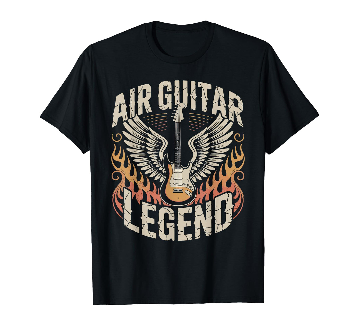 Air Guitar Legend Musician Feelings T-Shirt