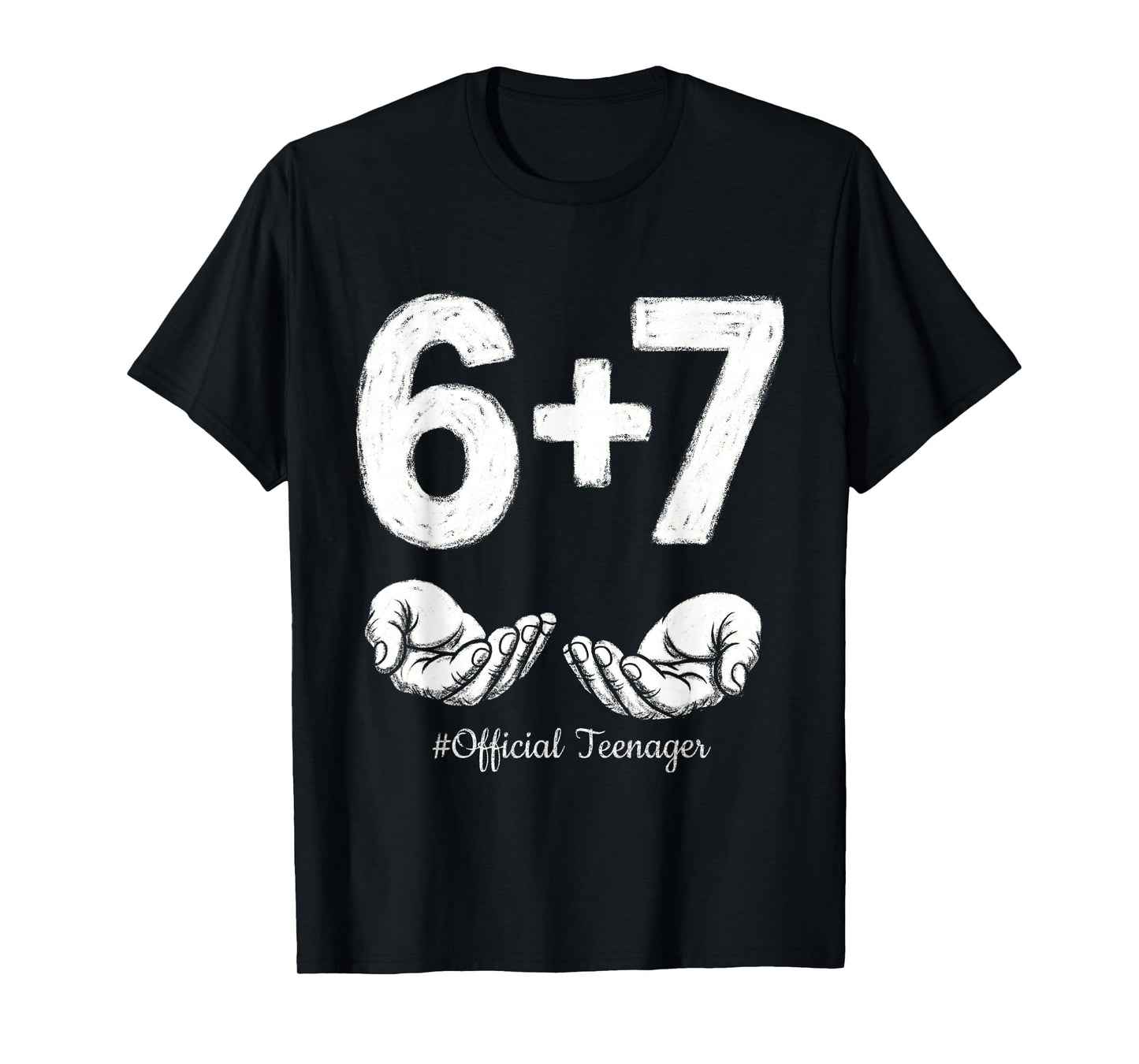 13th Birthday 6 7 Official Teenager Funny 13 Year Old Boy T-Shirt