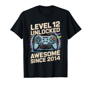 12 Year Old Bday Decorations Son Boy 12yr 2014 12th Birthday T-Shirt