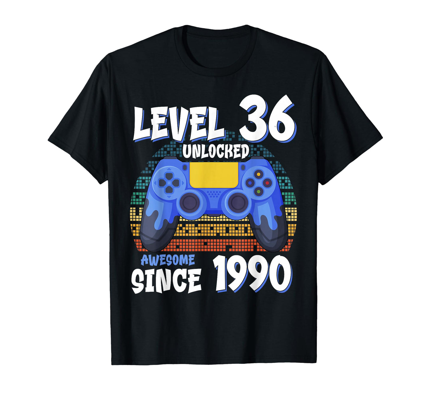36 Years Old Bday Decorations Son Boy 1990 36th Birthday T-Shirt