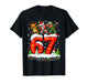 67 Six Seven Meme Gen Alpha Christmas Santa Elf Reindeer Dab T-Shirt