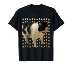 Funny Screaming Cat Meme Dank Meme Silly Cat T-Shirt