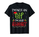 I'm Not an Elf I'm Just Short Funny Christmas Boys Girls Kid T-Shirt