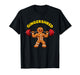 Gingershred Funny Gingerbread Christmas Gym Bodybuilding T-Shirt