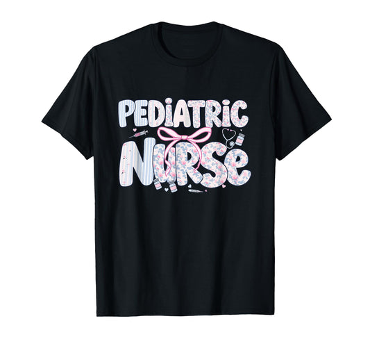 Pediatric Nurse Valentines Peds Nurse T-Shirt