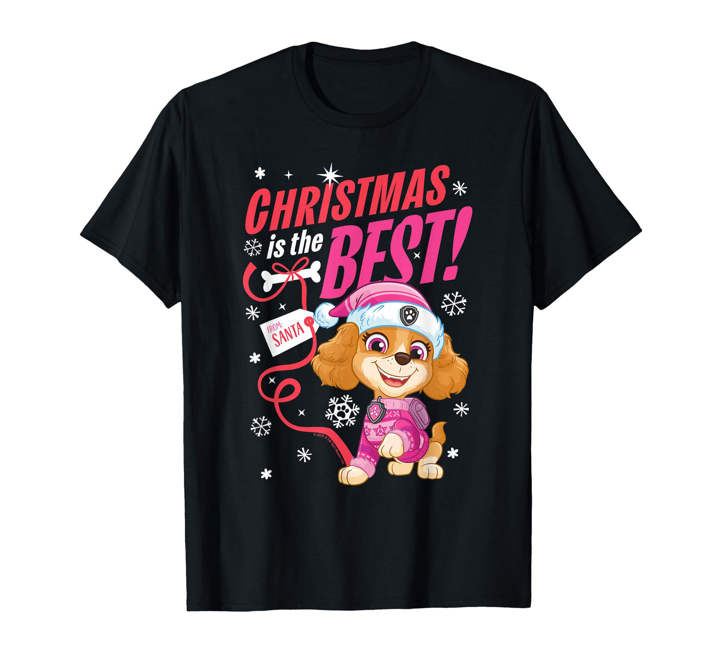 PAW Patrol Skye Christmas is The Best T-Shirt