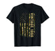 Vintage 1966 60th Birthday American Flag 60 Years Old Men T-Shirt