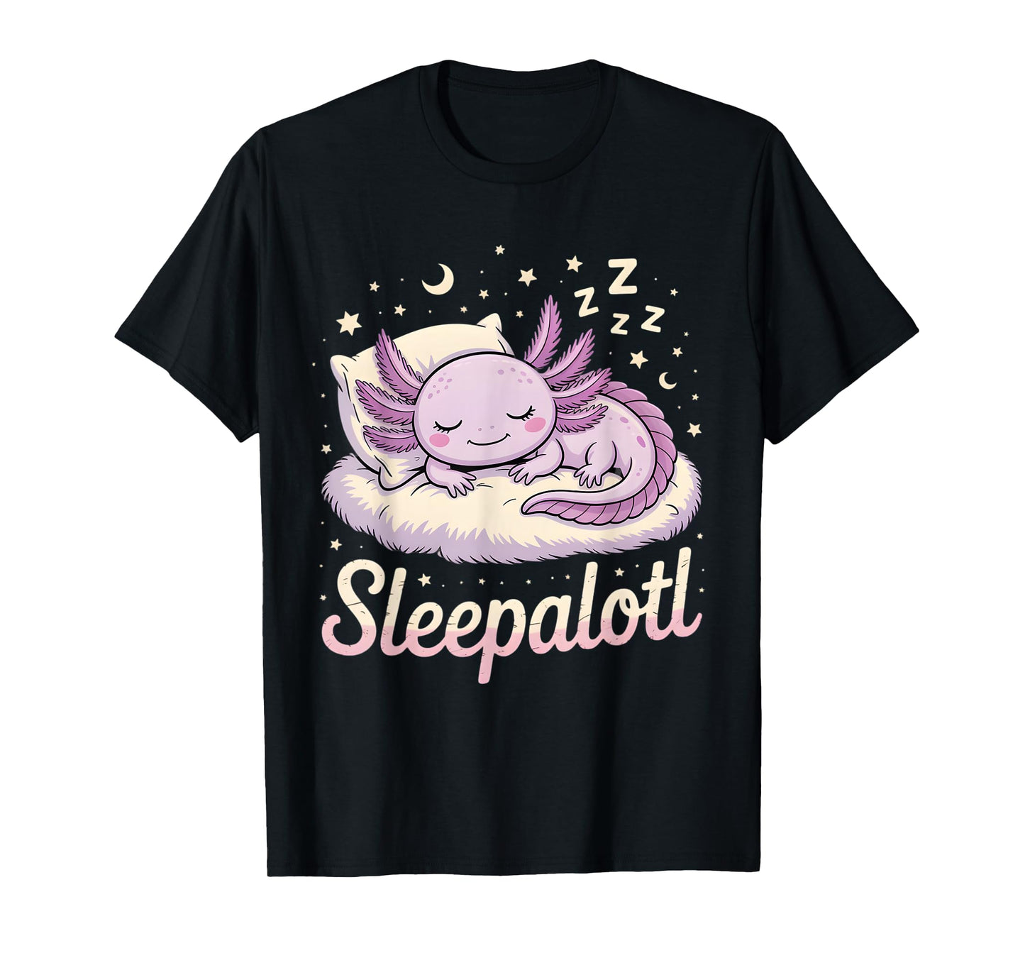 Axolotl Pajamas Girls Boys Sleepshirt sleepalotl T-Shirt