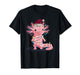 Funny Axolotl Christmas Graphics Animal Lights Lover T-Shirt