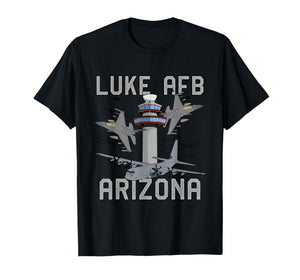 Luke AFB Arizona Air Force Base Airman Veteran Vintage Tee T-Shirt