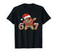 Funny 67 Gingerbread Six Seven Ice Cream Drip Christmas Meme T-Shirt