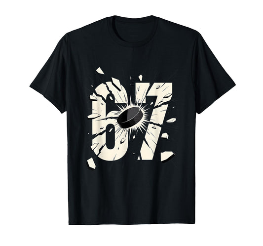 67 Hockey Puck Six Seven 6 7 Meme 67 T-Shirt