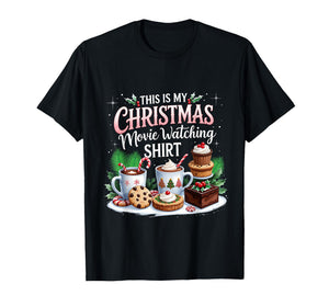 This is My Christmas Movie Watching Design T-Shirt
