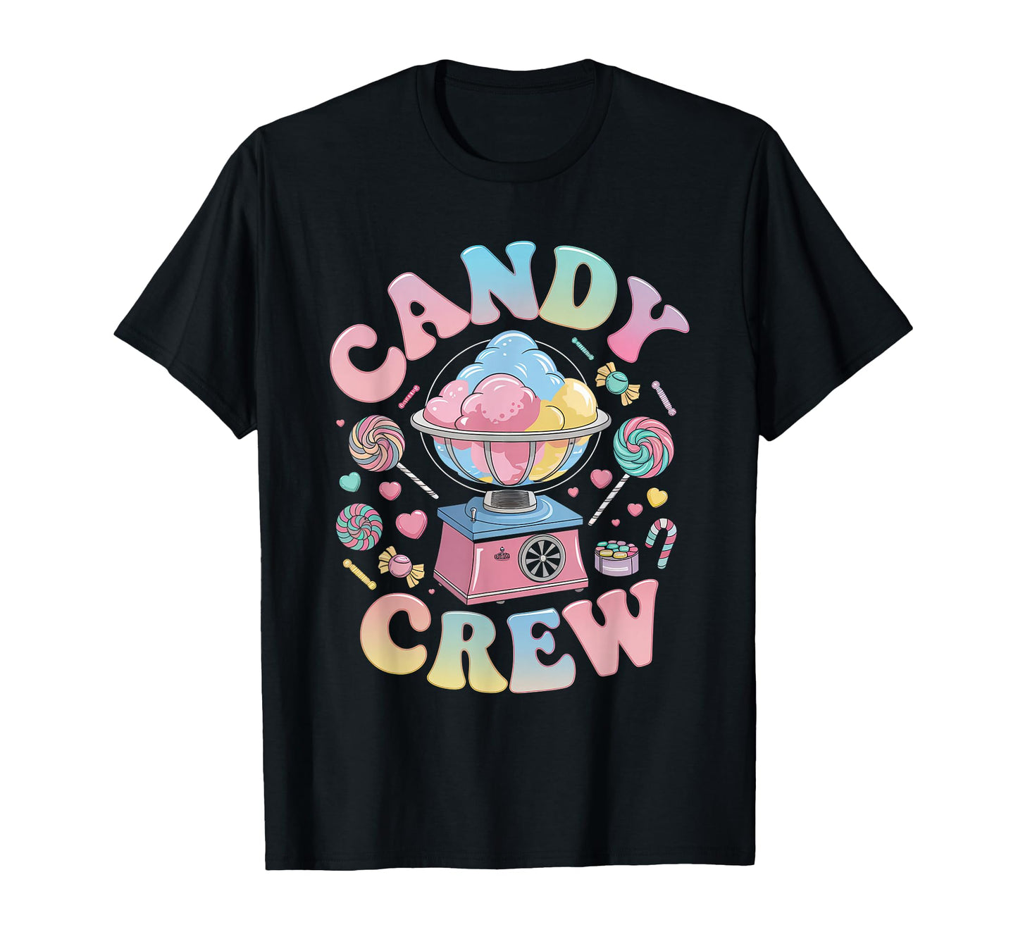 Candy Crew Tshirt Adult Men Women Kids Christmas Pajamas T-Shirt