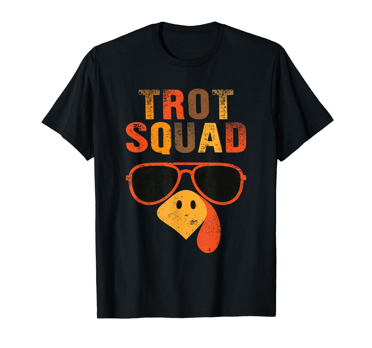 Thanksgiving Turkey Trot Squad 2025 Trot Race Women Men Kids T-Shirt