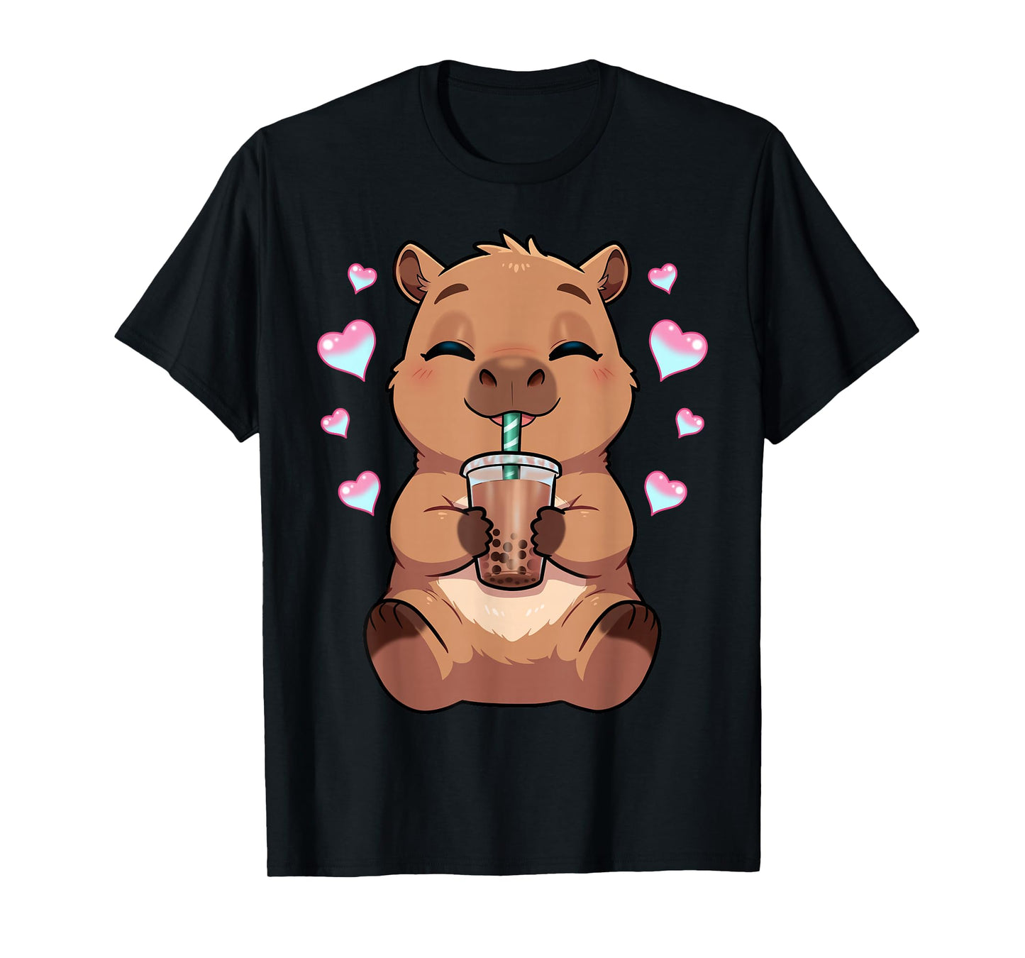 Kids Kawaii Capybara Stuff for Girls Capybara T-Shirt