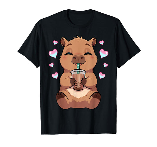 Kids Kawaii Capybara Stuff for Girls Capybara T-Shirt