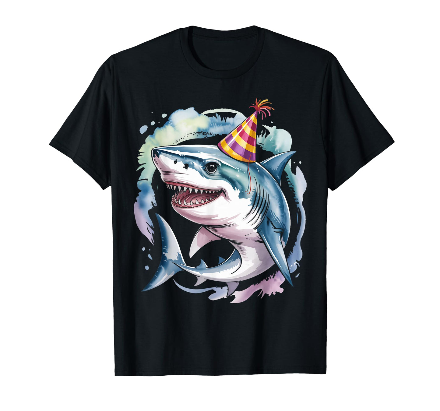 Shark Party Shark Birthday Party Toddler Ocean Cute Shark T-Shirt
