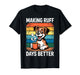 Making Ruff Days Better Funny School Counselor, Therapist T-Shirt