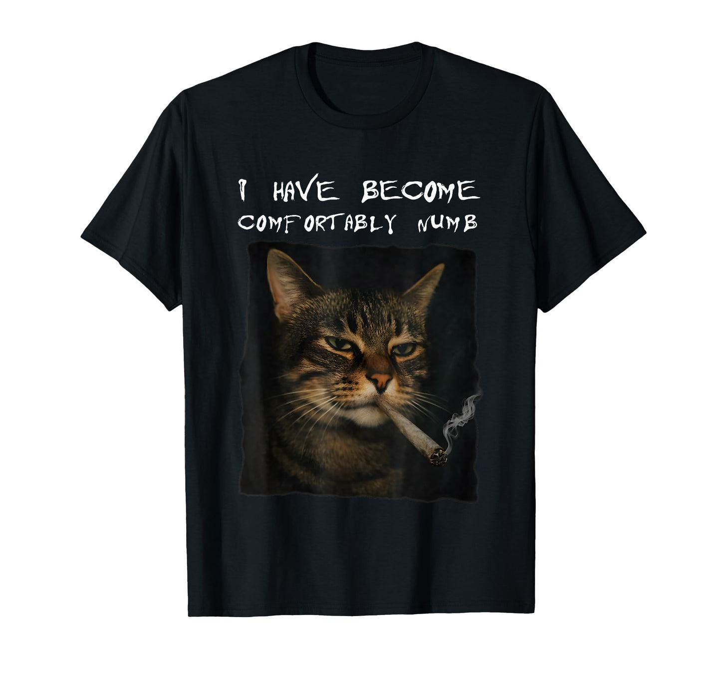Cat I Have Become Comfortably Numb T-Shirt