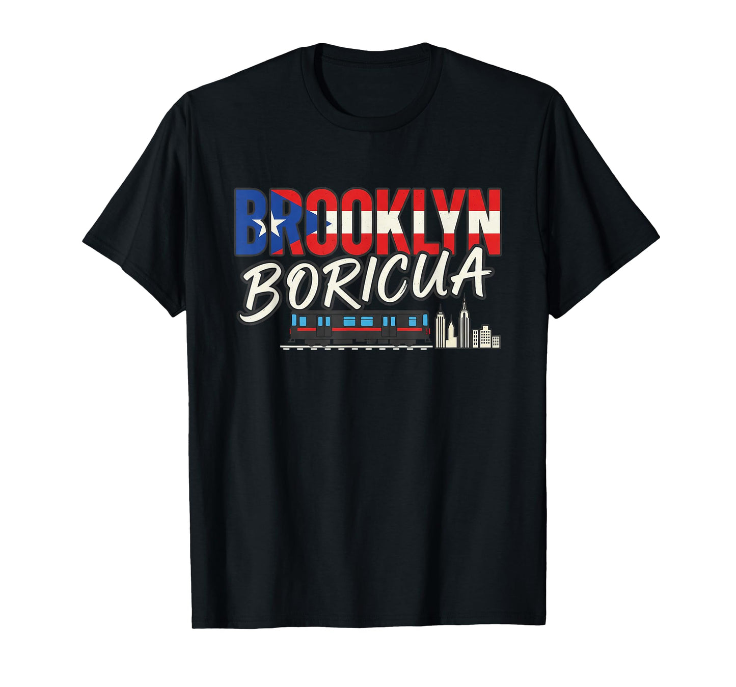 Brooklyn Boricua Proud Puerto Rican USA New York Latino T-Shirt