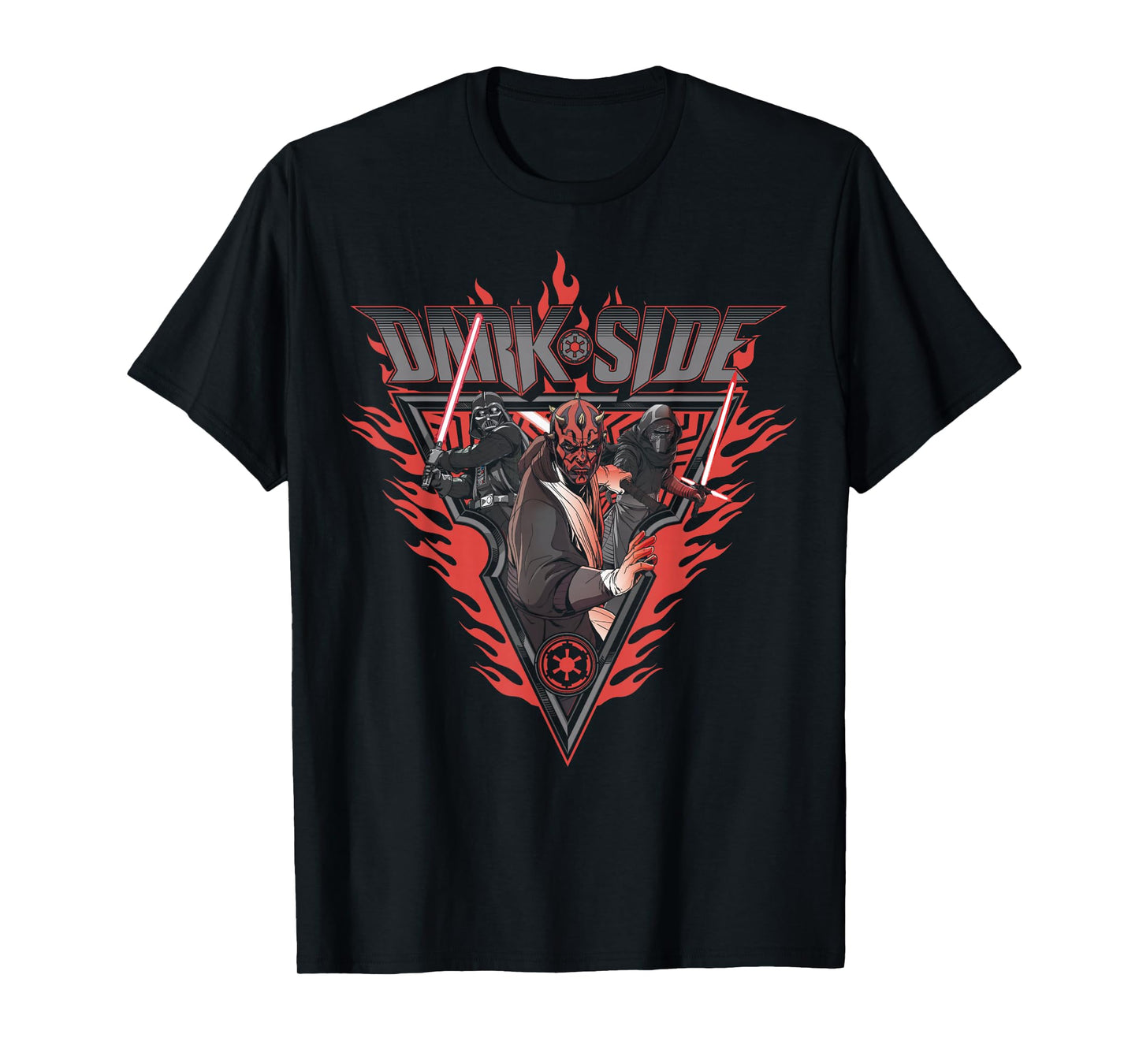 Star Wars Revenge Of The Sith Darth Vader Maul Kylo Ren T-Shirt
