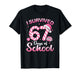 67 Christmas Shirt Teacher Kids I Survived 67 Days of School T-Shirt