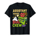 Halloween Assistant Principal Costume Teacher Boo Crew Funny T-Shirt