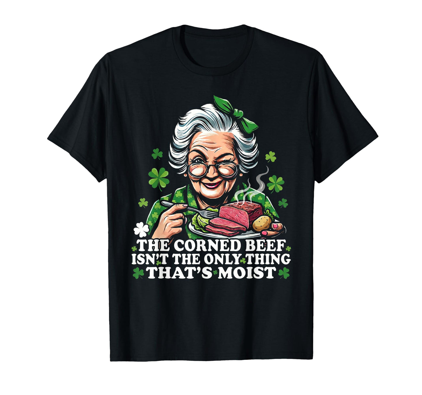 Inappropriate St Patricks Day Funny St Pats Adult Humor Gag T-Shirt