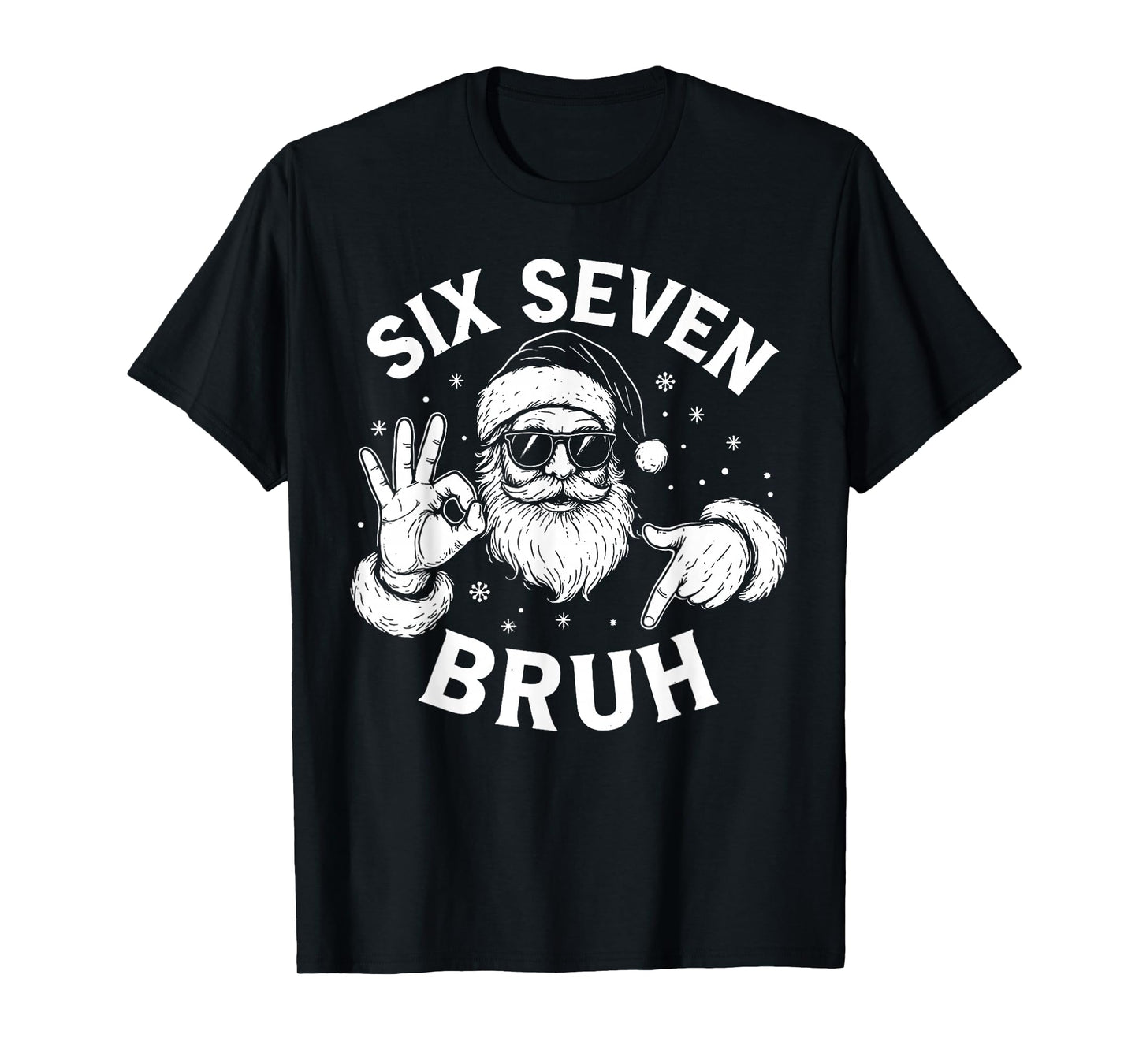 Six Seven 67 Christmas 6 7 Bruh Boys Kids 6-7 Meme Youth T-Shirt