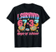 100th Day I Survived 67 + 33 Days of School Boy Girl Teacher T-Shirt