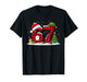 Funny 67 Meme Six Seven Christmas Buffalo Red Plaid Pajama T-Shirt
