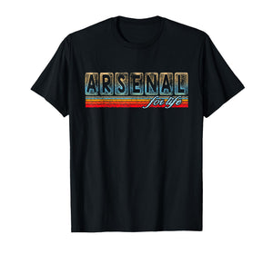 Love Heart Arsenal Grunge Vintage Arsenal - Arsenal for Life T-Shirt