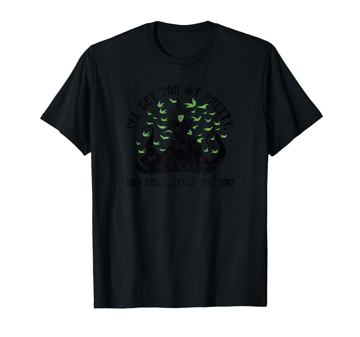 Wizard of Oz Wicked Witch I'll Get You My Pretty Retro Movie T-Shirt