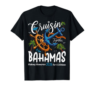 Bahamas Cruise 2026 Family Vacation Trip T-Shirt